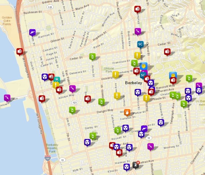 Berkeleyside Police Blotter Berkeley crime, March 2127