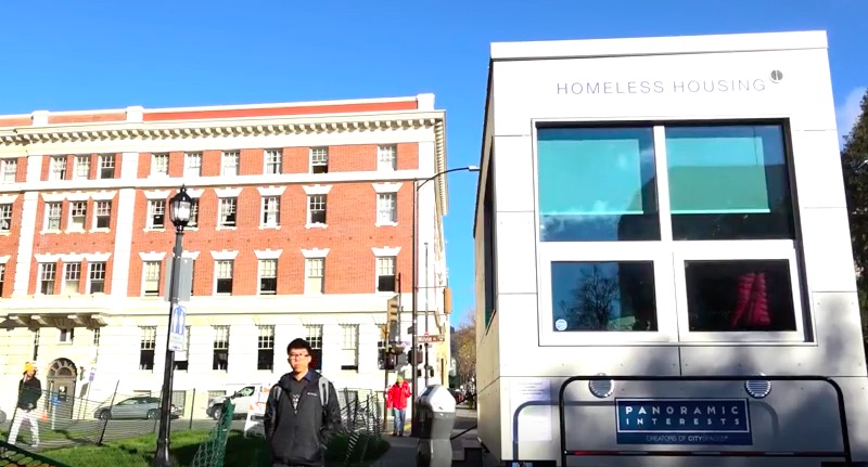 Video: A tiny housing unit designed with the homeless in mind