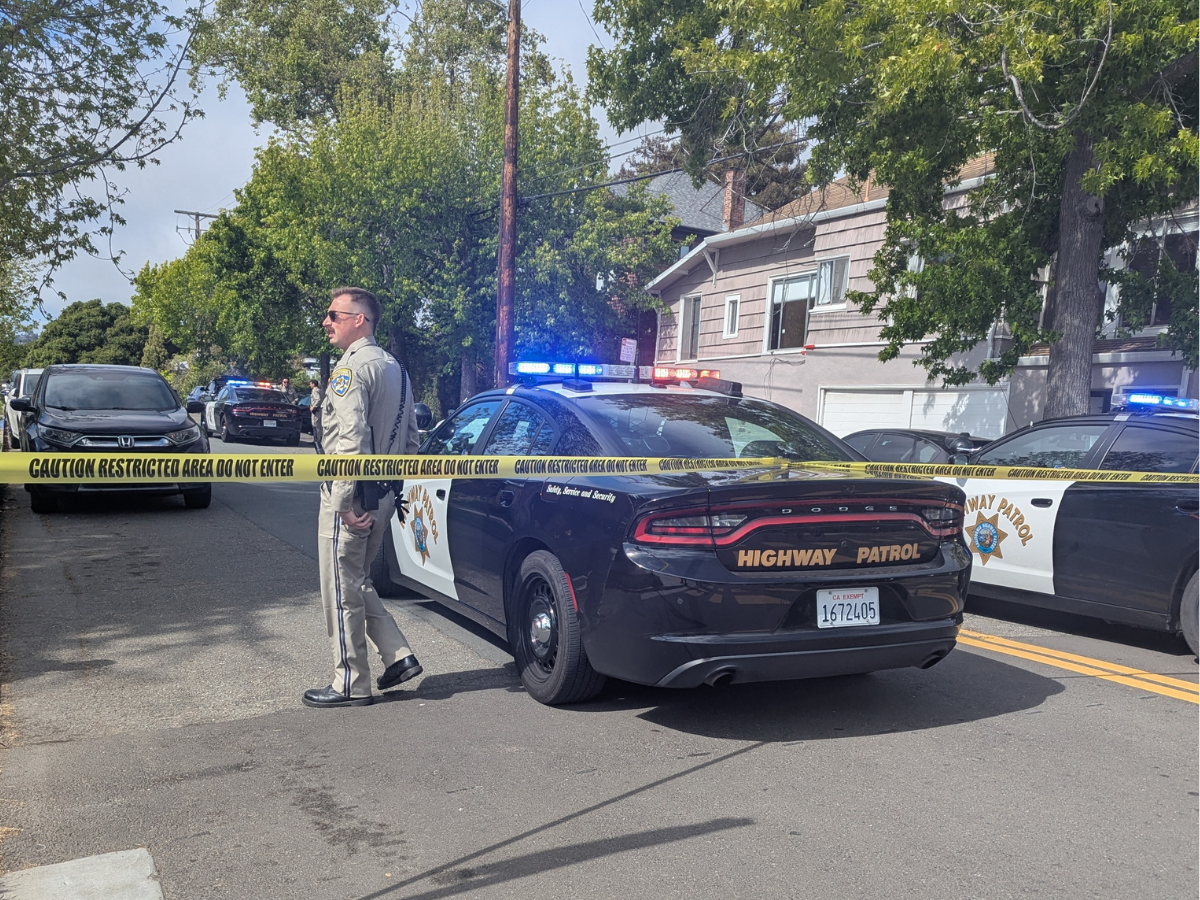 Berkeley neighborhood evacuated after man fleeing police tossed