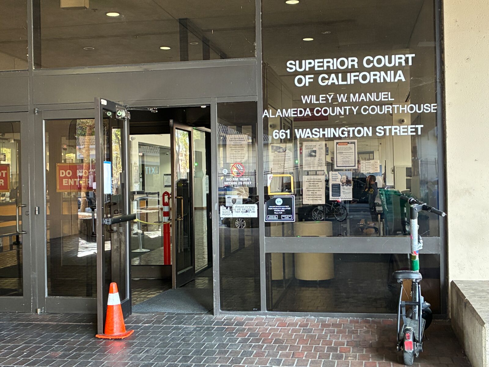 ICE entered an Oakland courthouse. Court officials didn't know agents were in the building