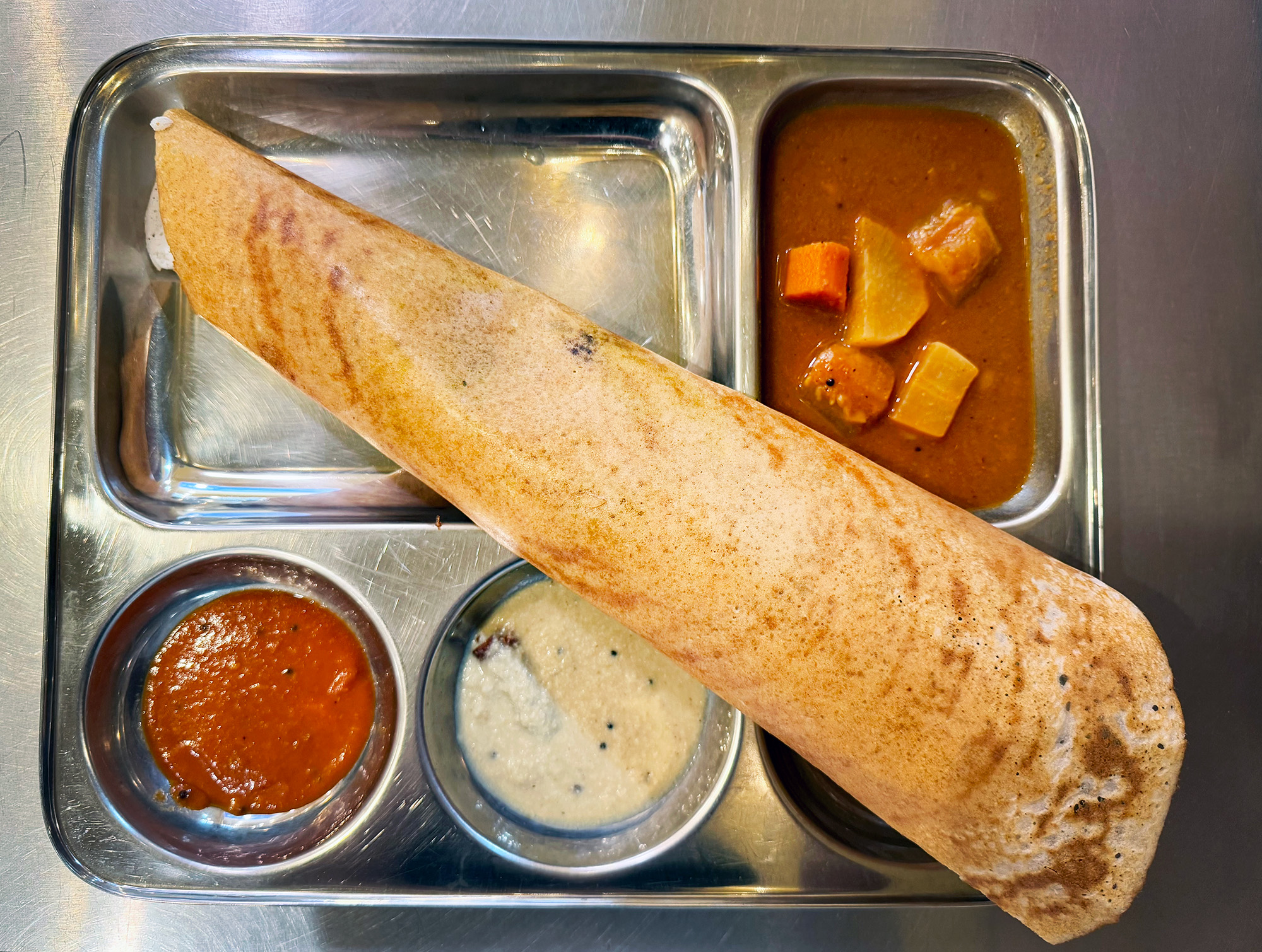 Dish of the Week: Masala dosa from Vik's Chaat