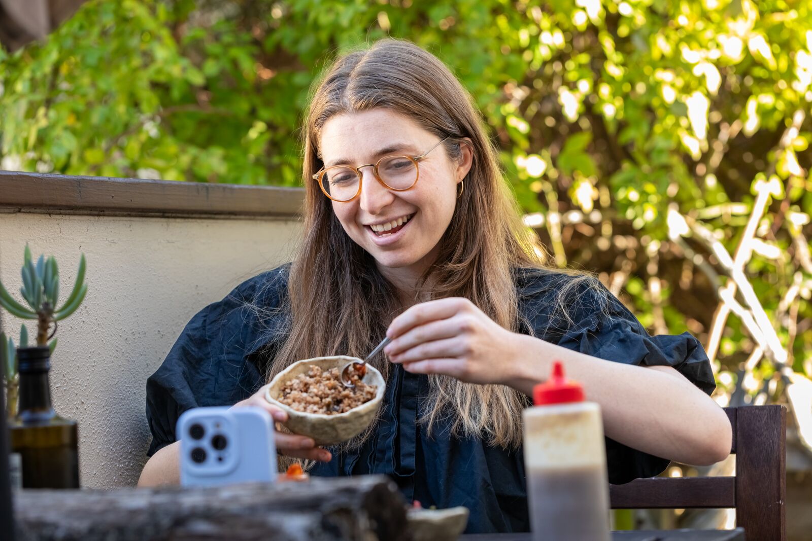 Can it with the flatulence jokes! Berkeley's No. 1 bean fan spreads legume gospel on happy stomach