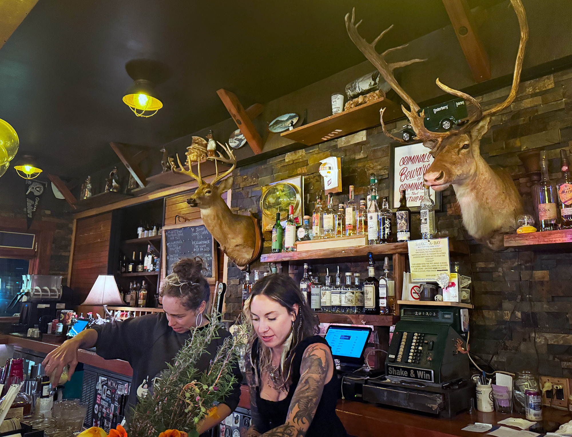 The Lodge (including deer heads) is back, but some things have changed
