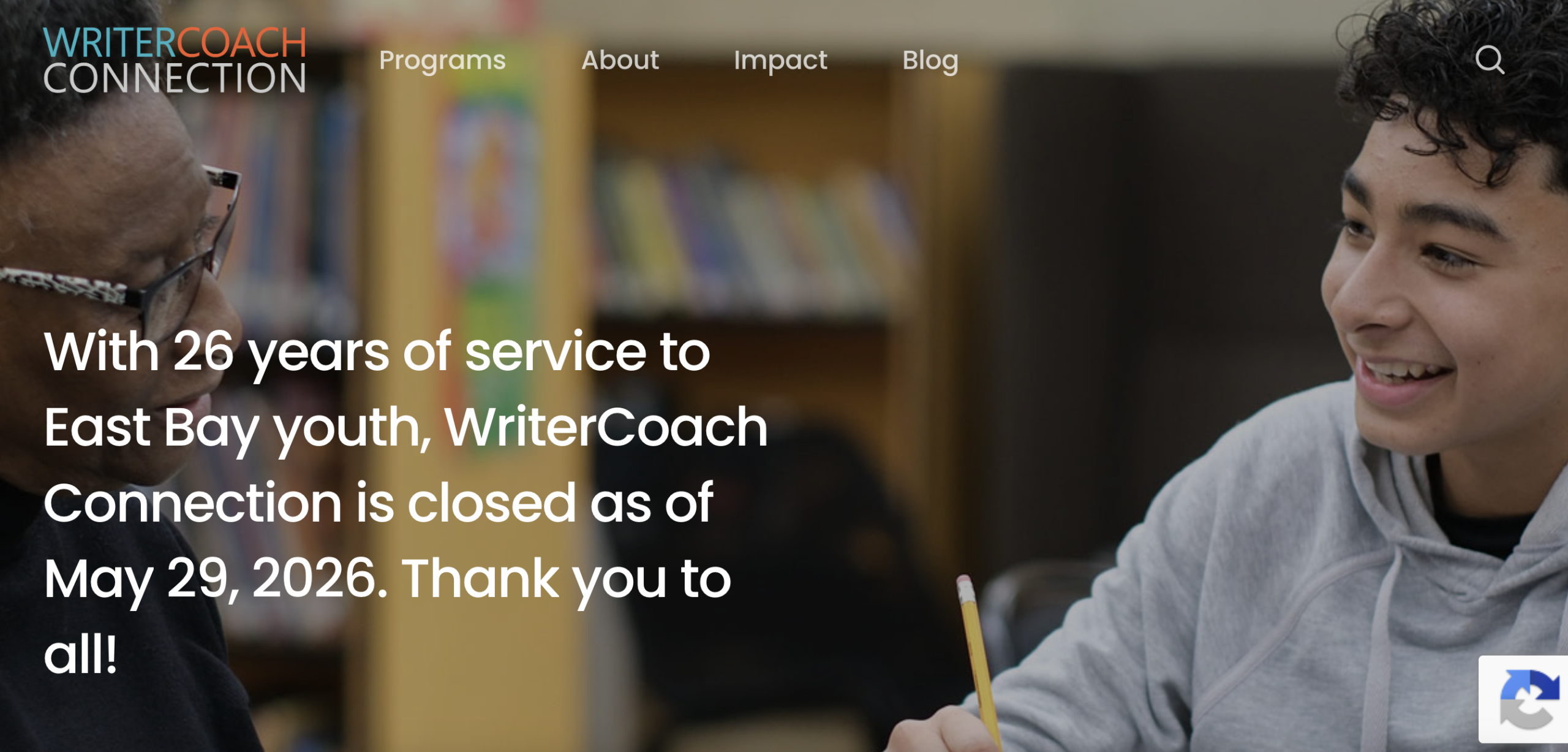 Nonprofit closes that brought volunteer writing coaches to tens of thousands of East Bay students