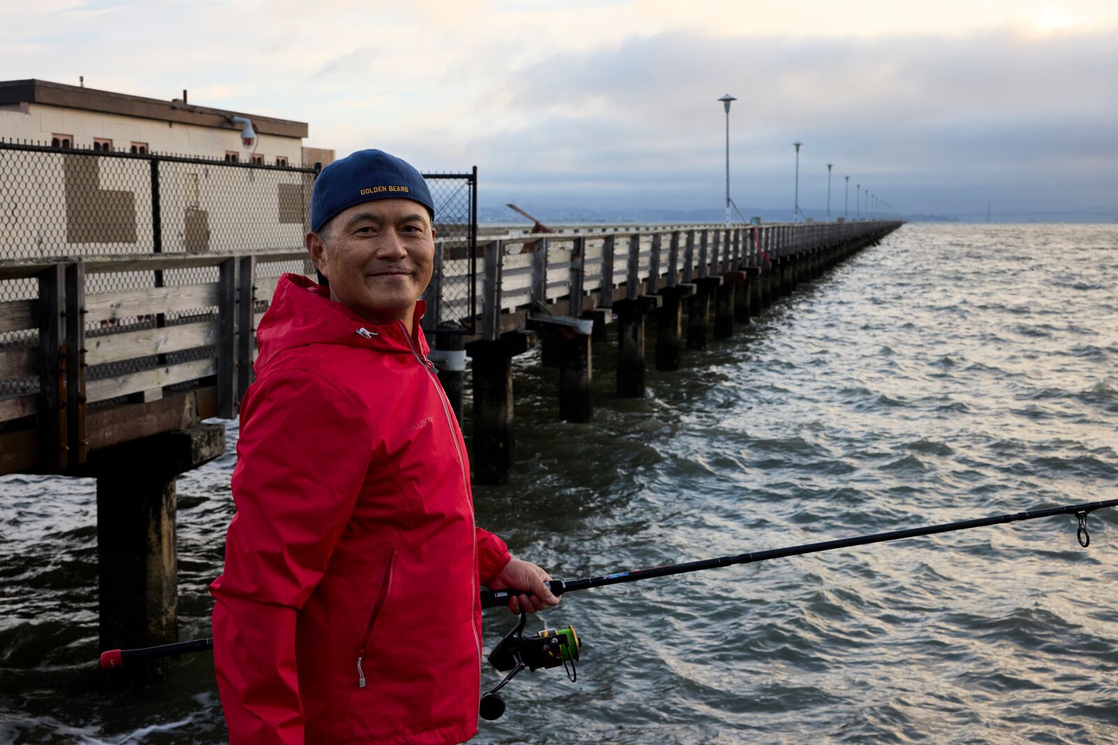 'Rain or shine, I go': Meet the people who fish at the Berkeley Marina